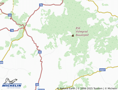 MICHELIN-Landkarte Kostur - ViaMichelin