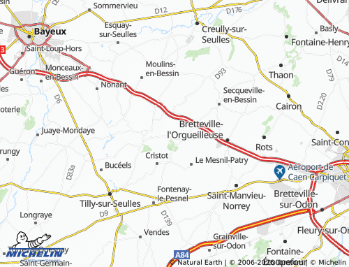 MICHELIN Brouay map - ViaMichelin