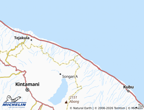 MICHELIN-Landkarte Tembok - ViaMichelin