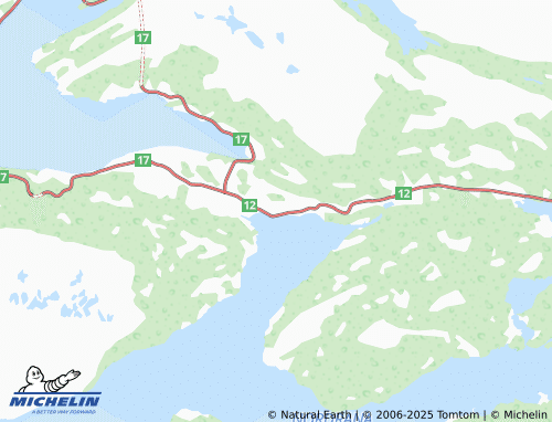 MICHELIN Utskarpen map - ViaMichelin