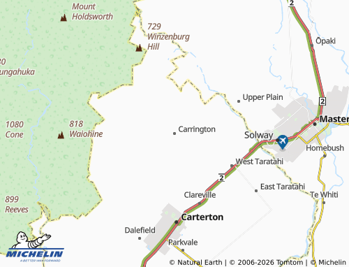 Mapa MICHELIN Carrington - ViaMichelin