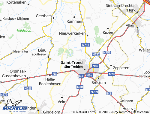 Kaart MICHELIN Gorsem - ViaMichelin