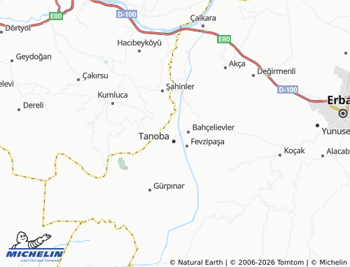 Mappa MICHELIN Çankaya - ViaMichelin