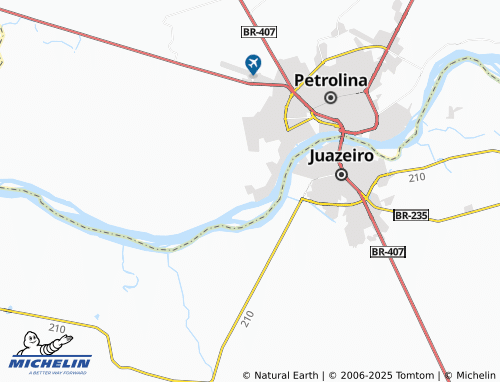 MICHELIN Massangano map - ViaMichelin
