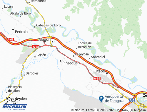 MICHELIN La Joyosa map - ViaMichelin