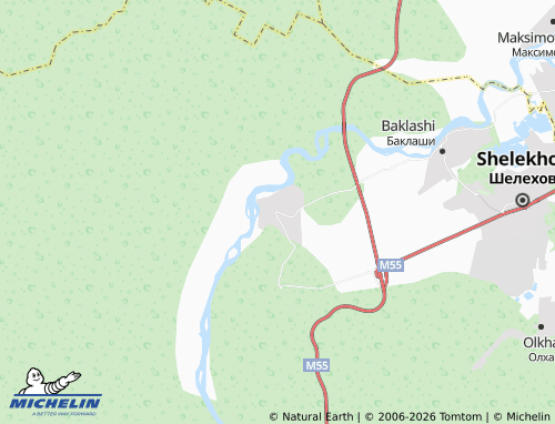 MICHELIN-Landkarte Vvedenshchina - ViaMichelin