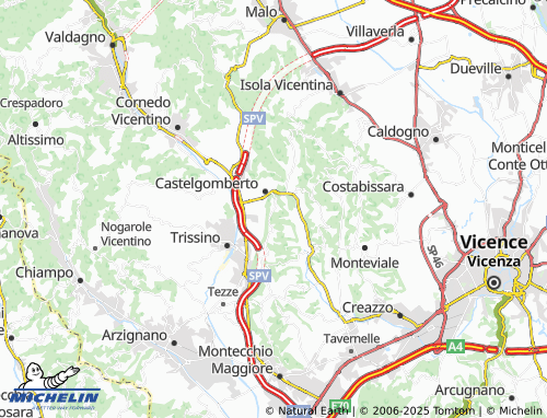 MICHELIN Grumi map - ViaMichelin