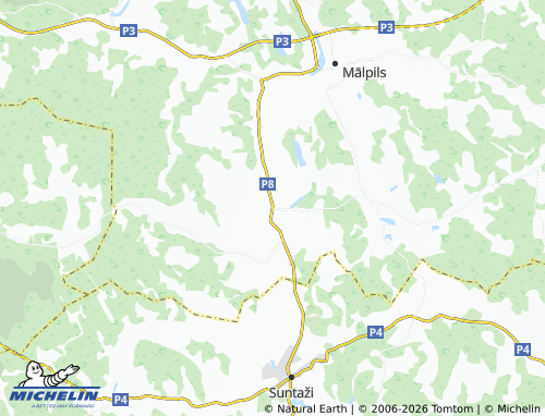 Mapa MICHELIN Sidgunda - ViaMichelin
