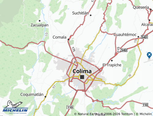 Mappa MICHELIN Lomas de La Herradura - ViaMichelin