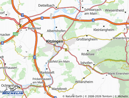 Mapa MICHELIN Siedlung - ViaMichelin