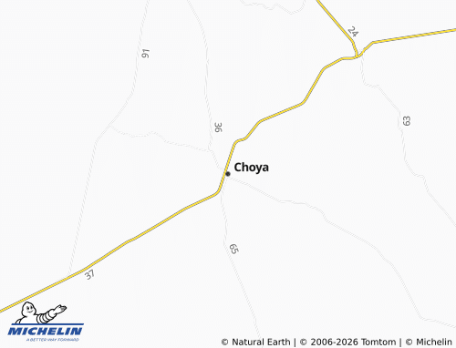 Mappa MICHELIN Choya - ViaMichelin