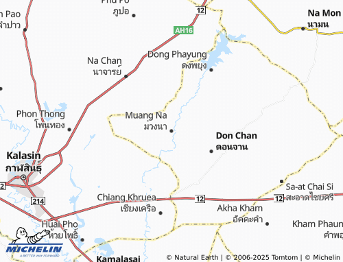 MICHELIN Muang Na map - ViaMichelin