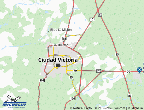 Carte MICHELIN Sct - ViaMichelin