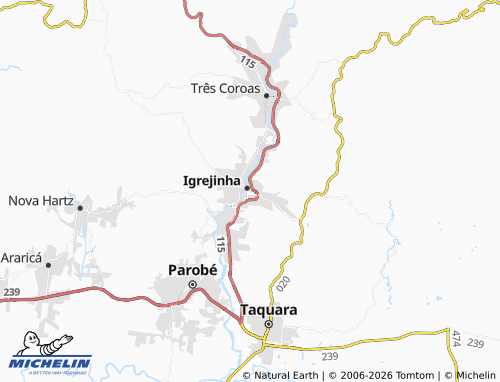 Mappa MICHELIN Centro - ViaMichelin