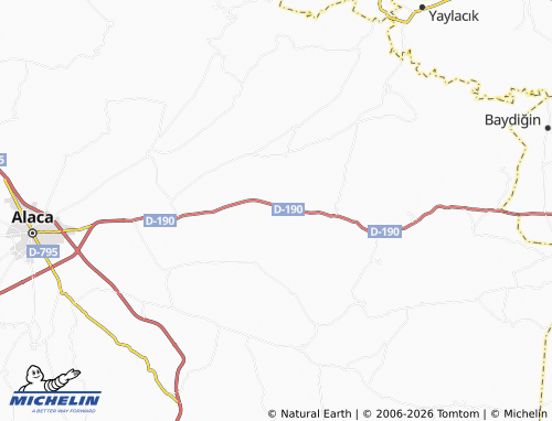 Mappa MICHELIN Çöplü - ViaMichelin