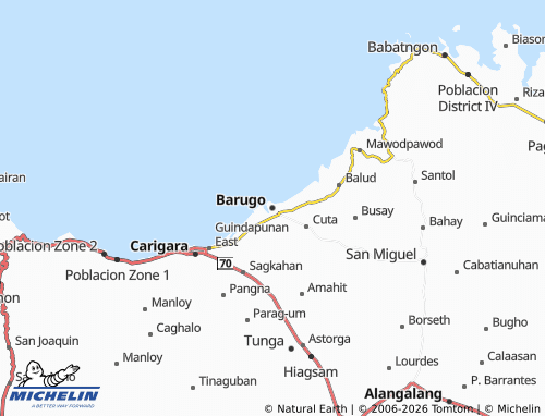 MICHELIN Barugo map - ViaMichelin
