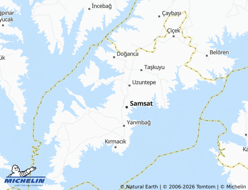 MICHELIN Örentaş map - ViaMichelin