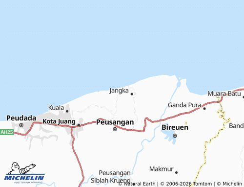 Mapa MICHELIN Tanjongan - ViaMichelin