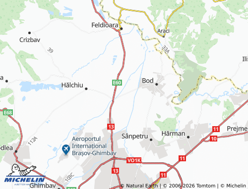 MICHELIN Colonia Bod map - ViaMichelin