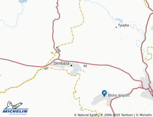 MICHELIN-Landkarte Nomgwadla - ViaMichelin