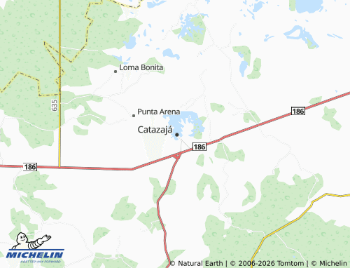 Carte MICHELIN San José - ViaMichelin
