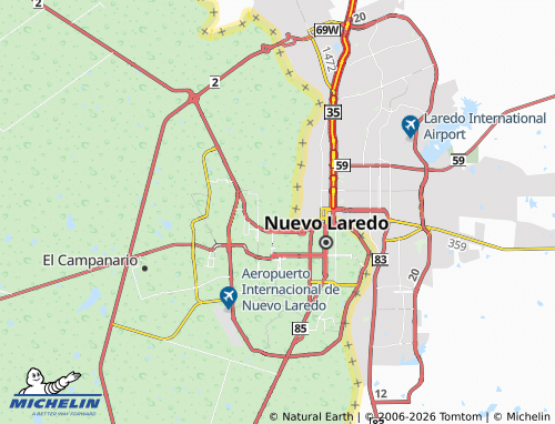 Mappa MICHELIN San Andrés - ViaMichelin
