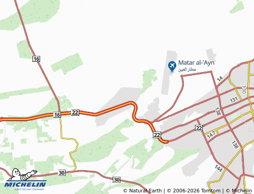 MICHELIN Aaliyah map - ViaMichelin