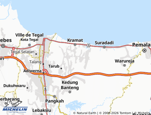 Carte MICHELIN Kepunduhan - ViaMichelin