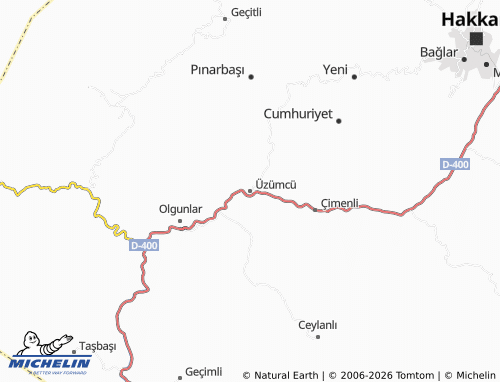 Mappa MICHELIN Üzümcü - ViaMichelin