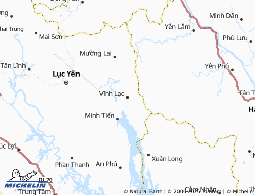 MICHELIN Vĩnh Lạc map - ViaMichelin