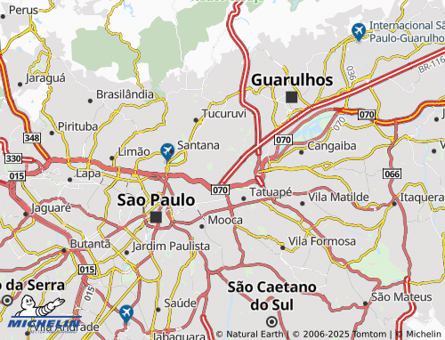 MICHELIN Vila Maria map - ViaMichelin