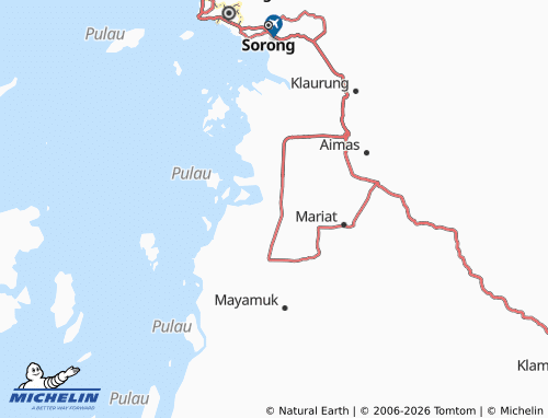 Mapa MICHELIN Klaigit - ViaMichelin