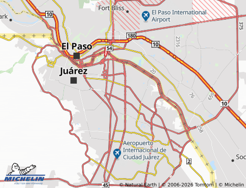 Mappa MICHELIN Cuernavaca - ViaMichelin