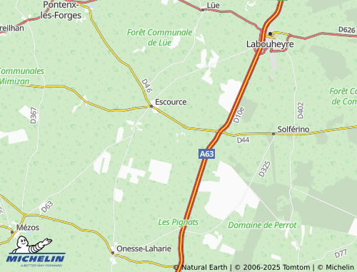 MICHELIN Bouheben map - ViaMichelin
