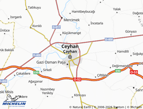 Mappa MICHELIN Hürriyet - ViaMichelin