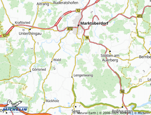 MICHELIN Balteratsried map - ViaMichelin