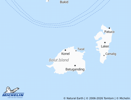 MICHELIN Konel map - ViaMichelin