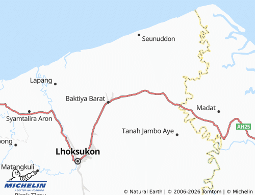 MICHELIN Matang Kumbang map - ViaMichelin