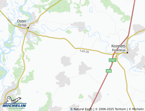 MICHELIN Babaryky map - ViaMichelin
