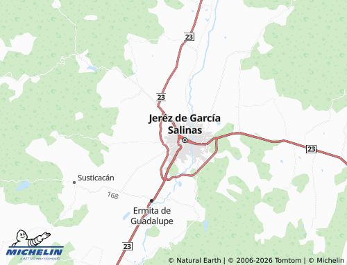 Mappa MICHELIN Candelario Huizar - ViaMichelin