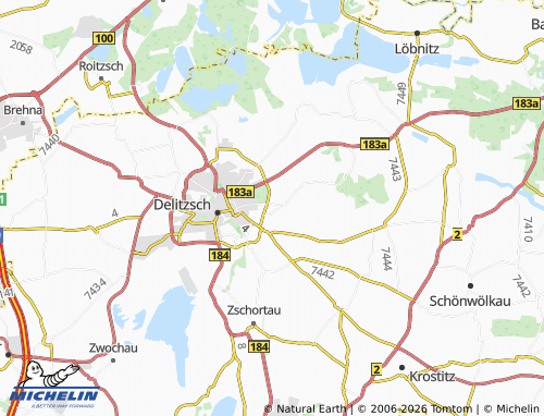 MICHELIN Beerendorf map - ViaMichelin