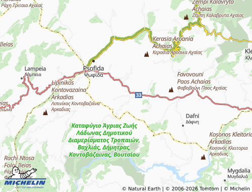 Carte MICHELIN Dechounaiika - ViaMichelin