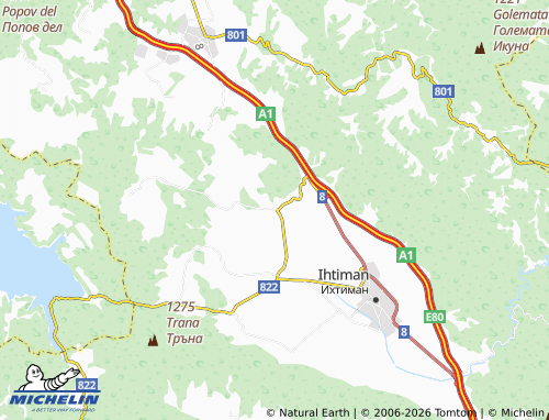 Mappa MICHELIN Verinsko - ViaMichelin