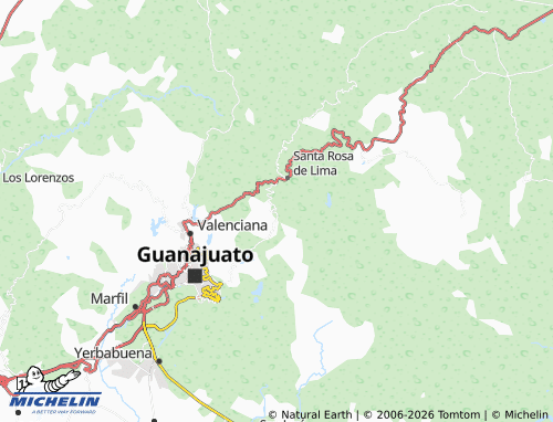 Mapa MICHELIN Monte de San Nicolás - ViaMichelin