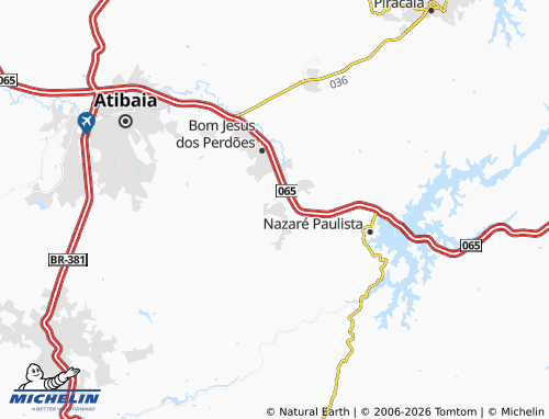 Mapa MICHELIN Serra Negra - ViaMichelin