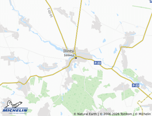 Mappa MICHELIN Illintsi - ViaMichelin