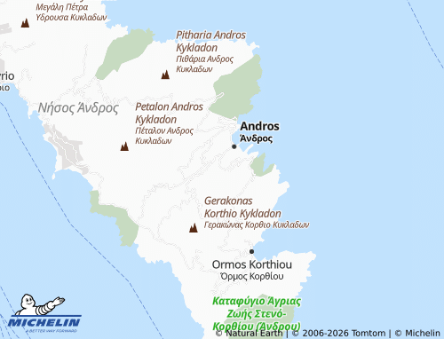 Carte MICHELIN Livadia - ViaMichelin