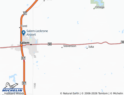 Mappa MICHELIN Stevenson - ViaMichelin