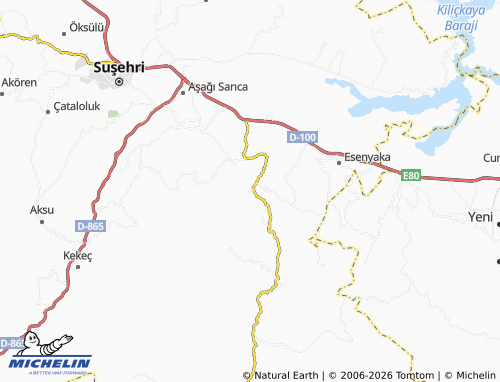 Mappa MICHELIN Cevizli - ViaMichelin