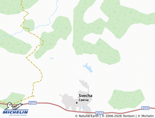 MICHELIN-Landkarte Rybakovshchina - ViaMichelin